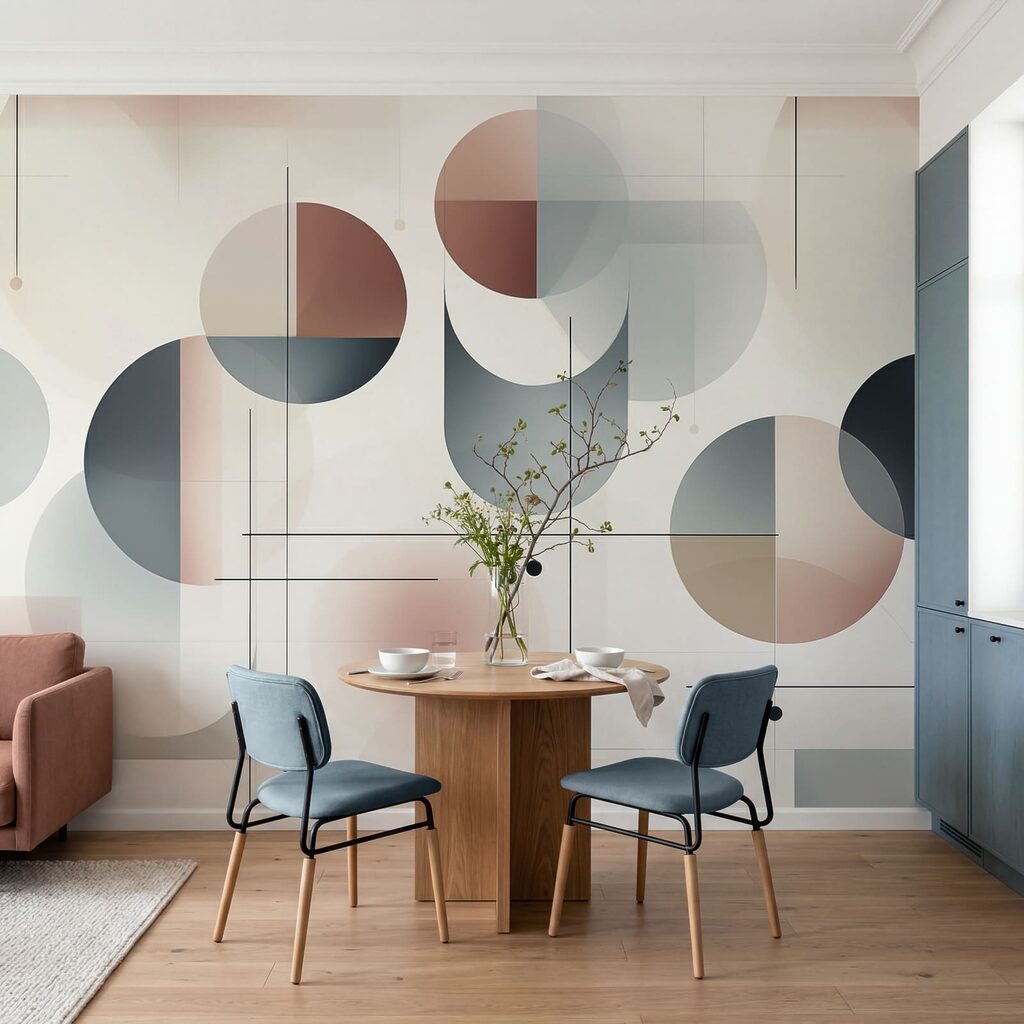 Geometric Colour Balance in an interior