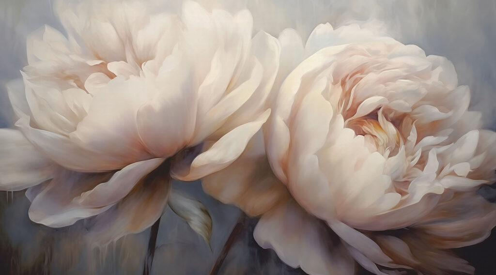 Peony Pair — full design