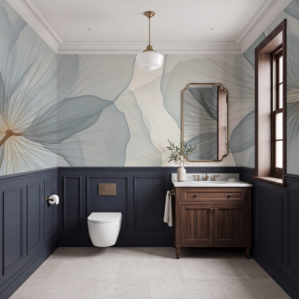 Sheer Flower Petals — interior 1