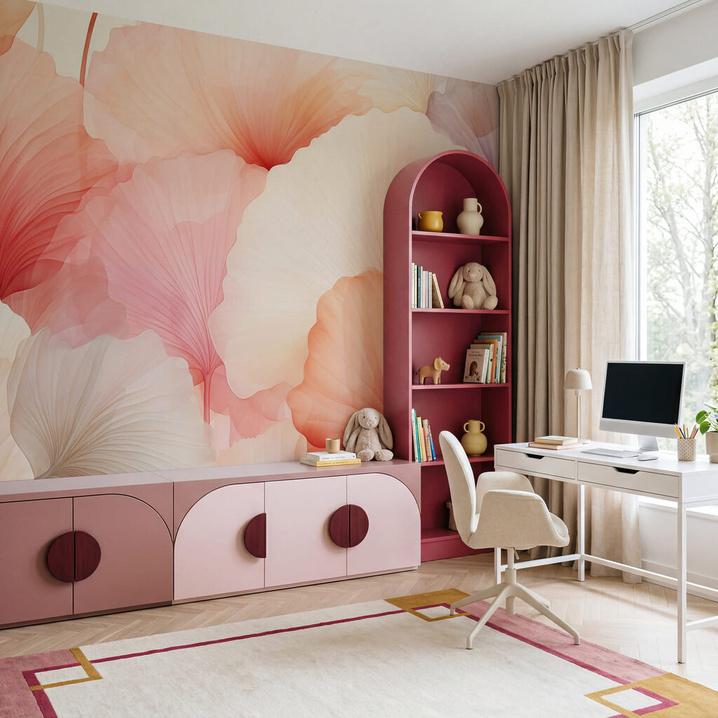 Overlapping Petals — interior 3