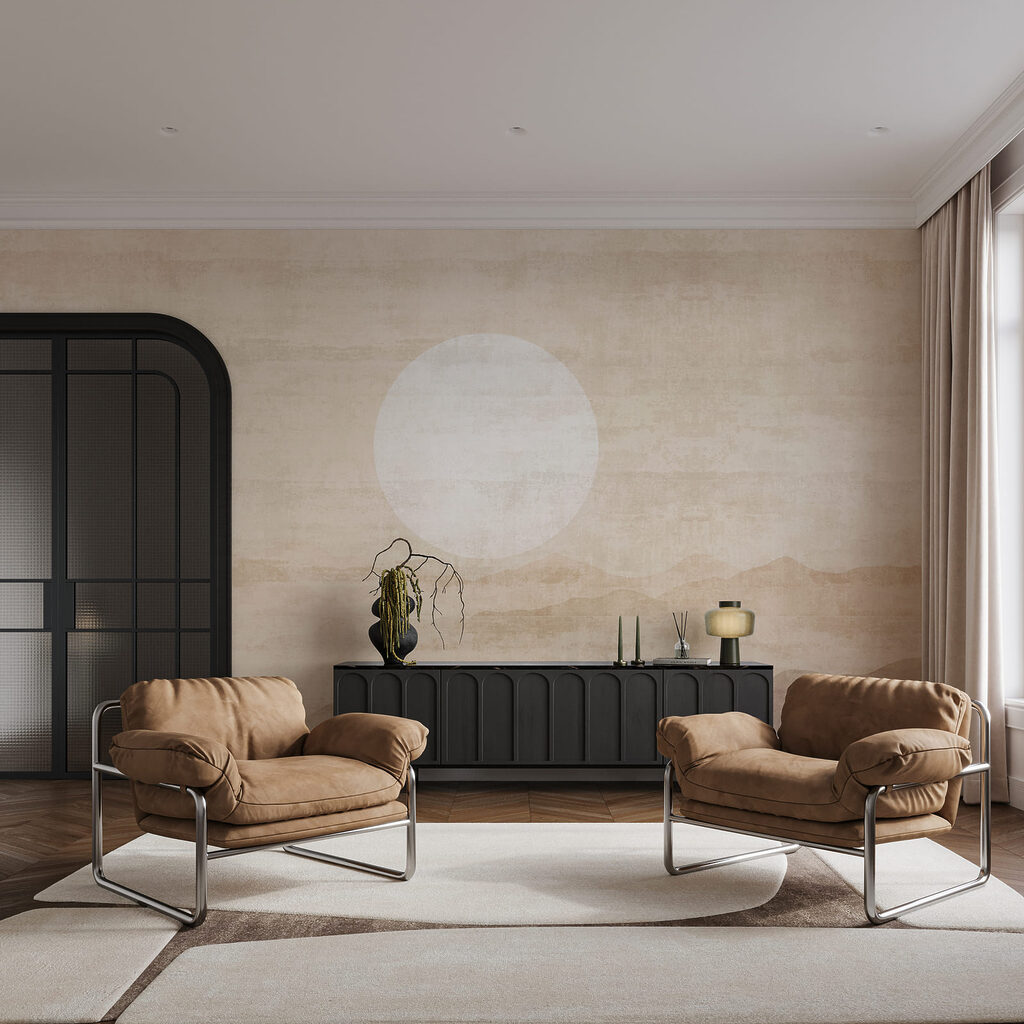 Sun Over Layered Hills — interior 3