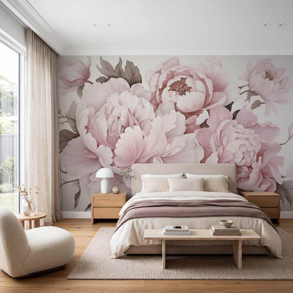 Painted Peony Bouquet — interior 2