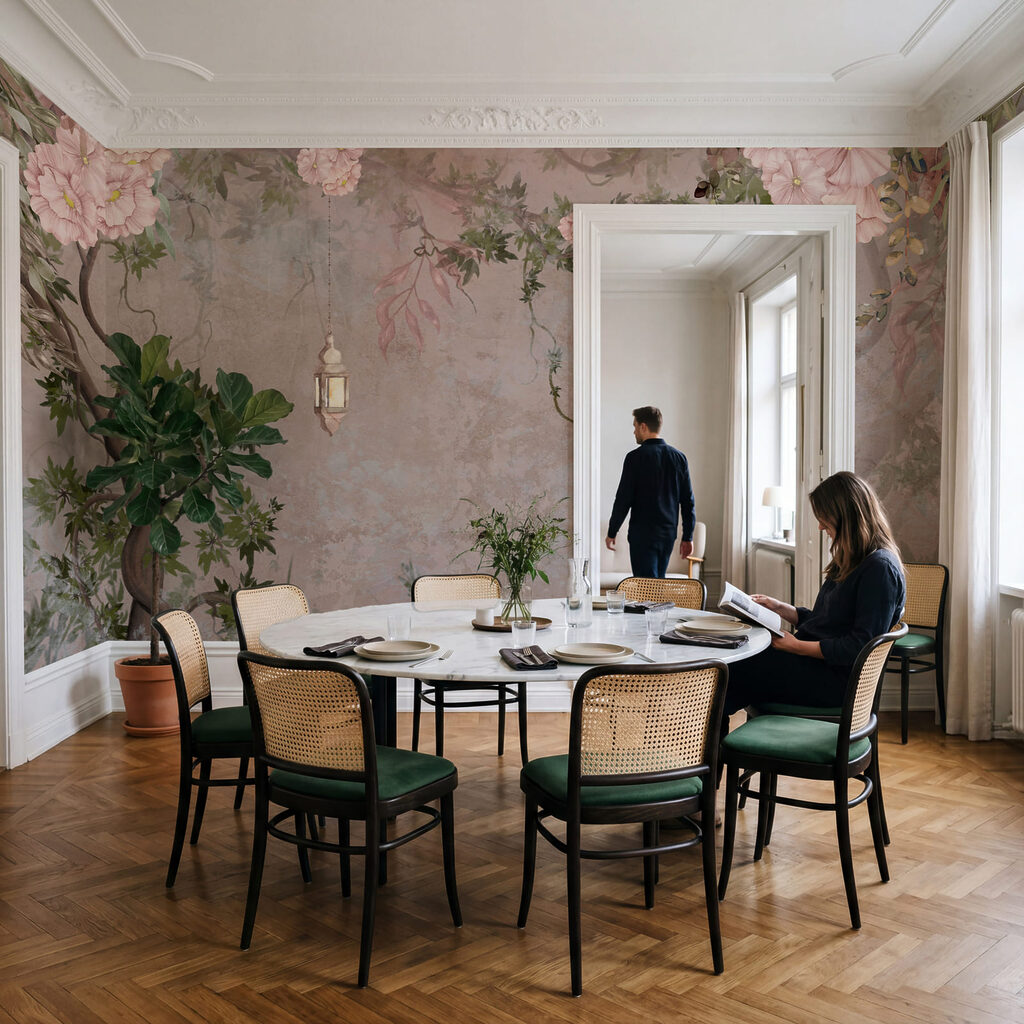 Blossom Lantern Garden in an interior