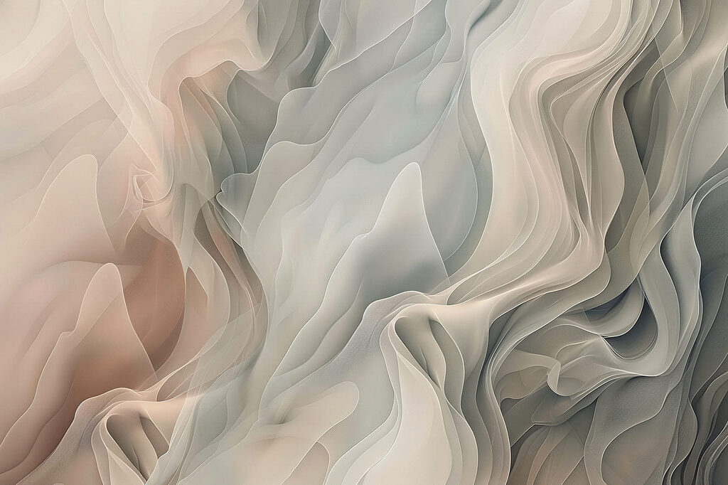Flowing Colour Folds — full design