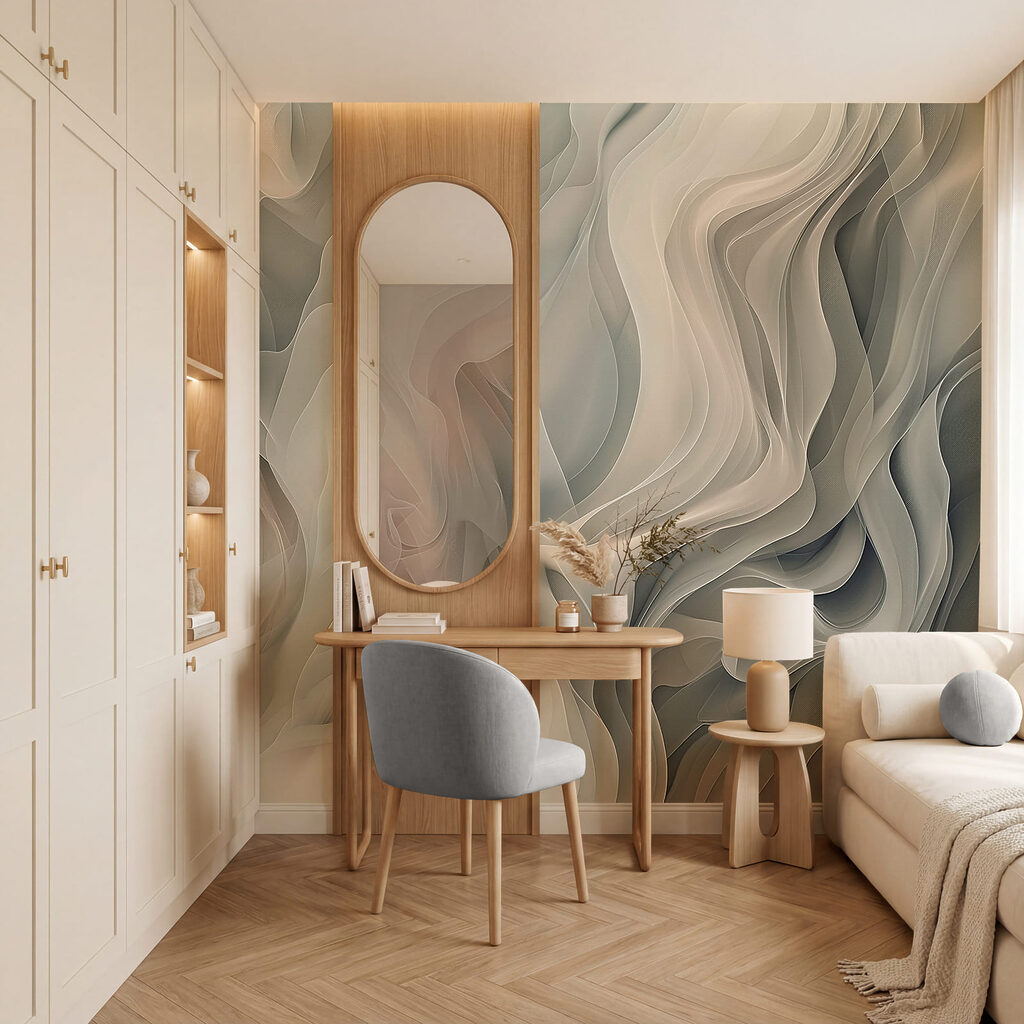 Flowing Colour Folds — interior 2