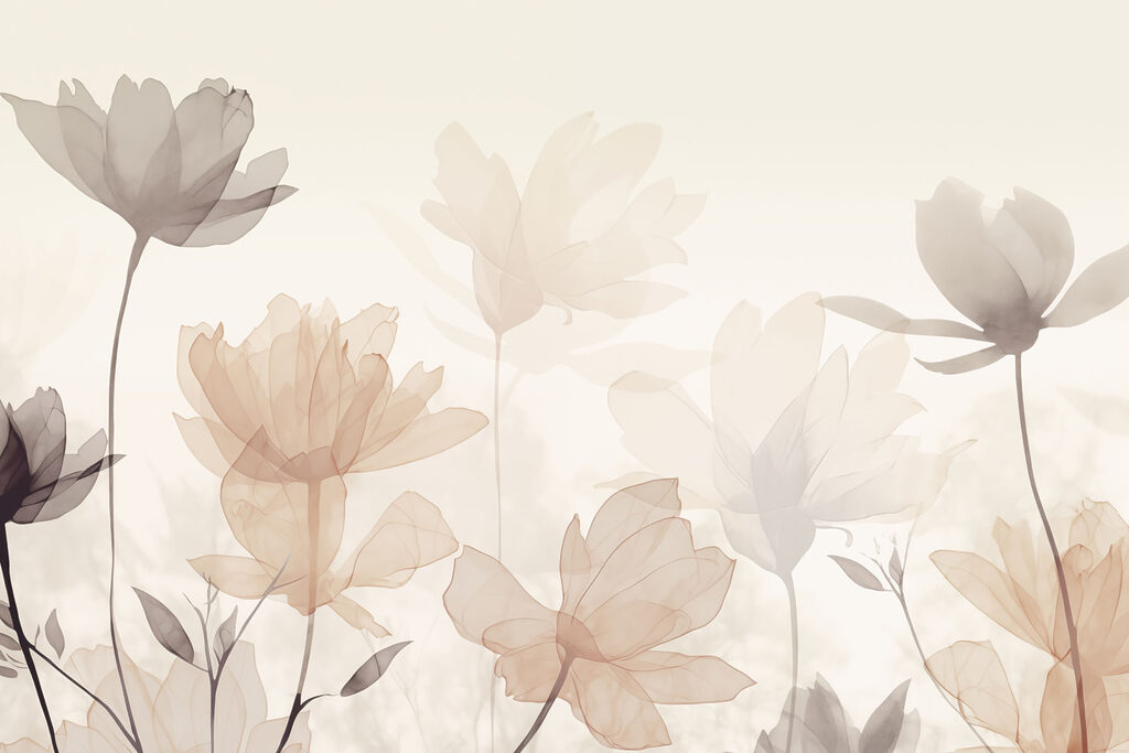 Petals in Transparent Layers — full design