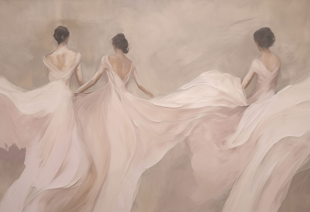Dancers in Soft Light — full design