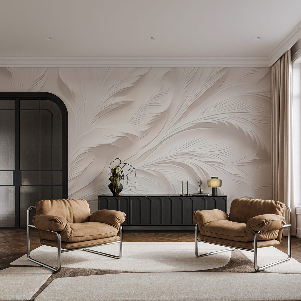 Carved Feather Flow — interior 3