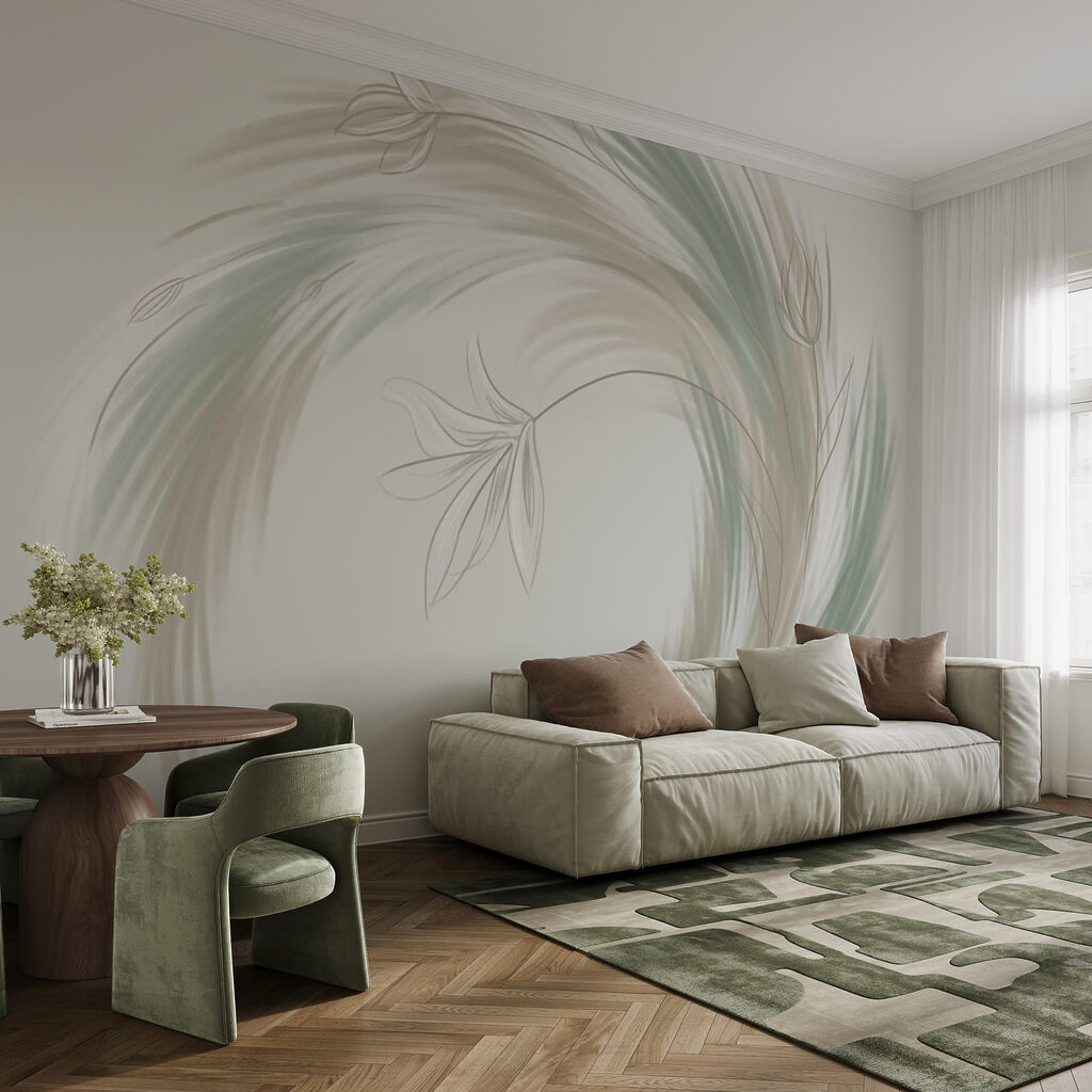 Feathered Circle — interior 2