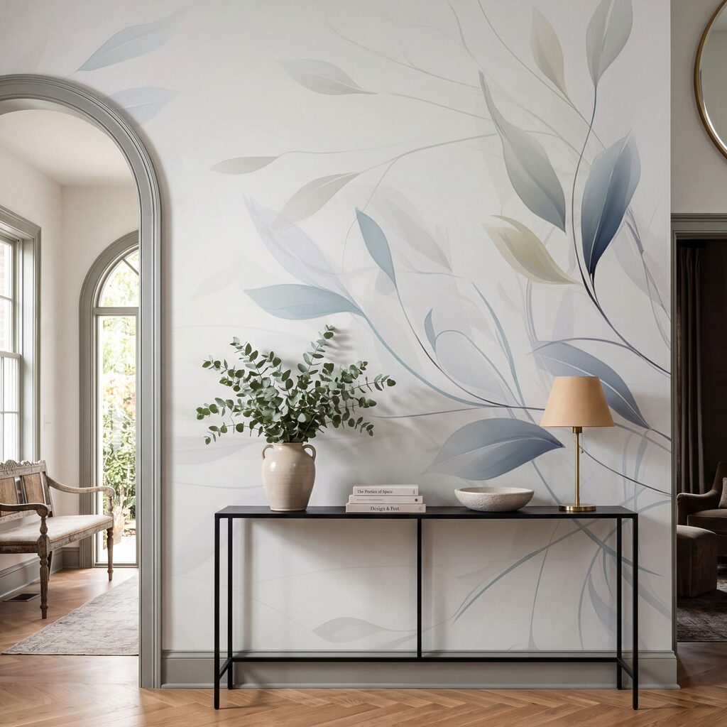 Leafy Edges in an interior