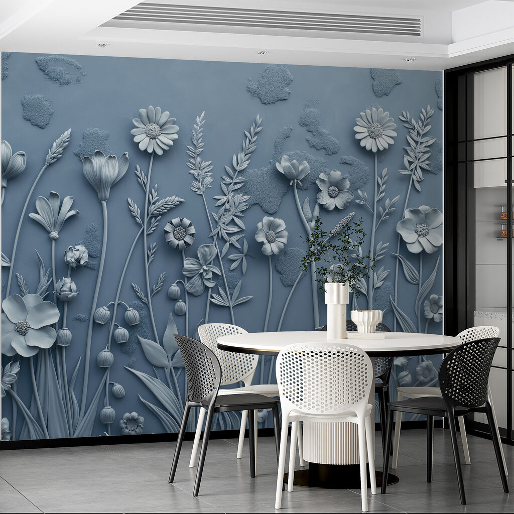 Flowers with soft shadows — interior 3