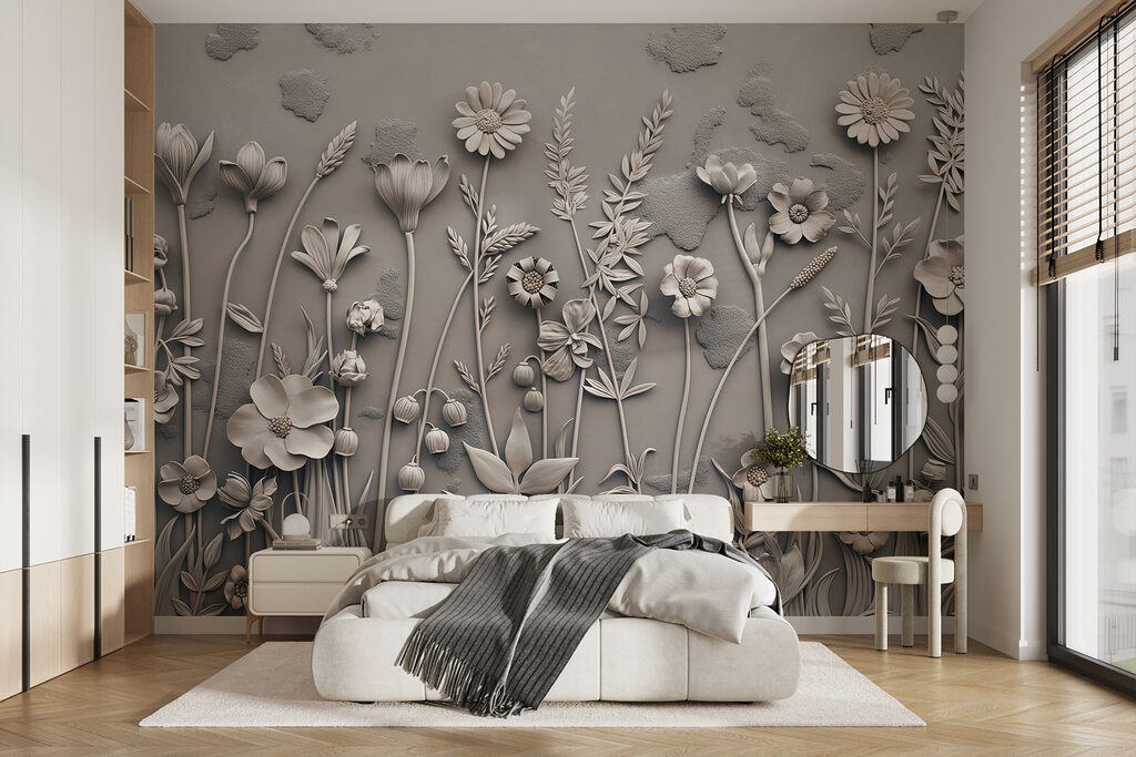 Meadow Flowers in Relief — interior 1