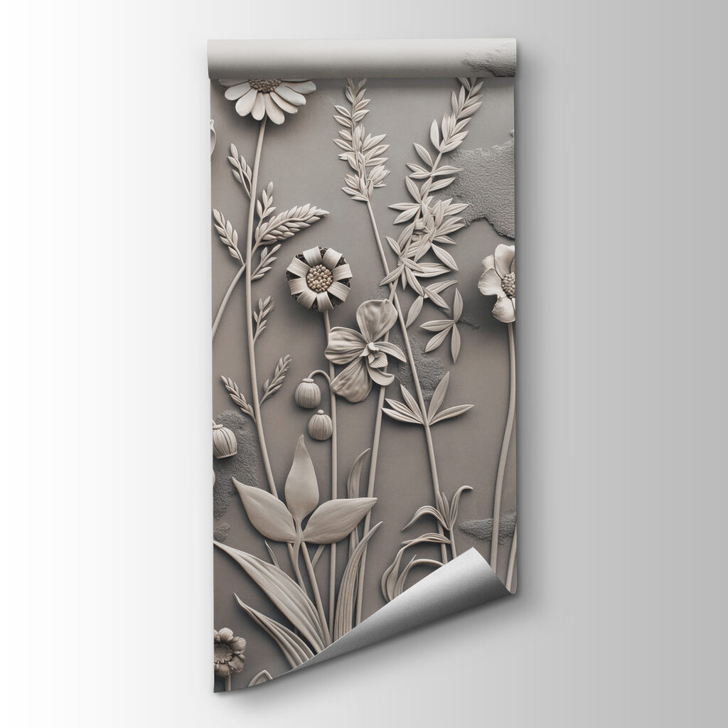 Meadow Flowers in Relief — product view