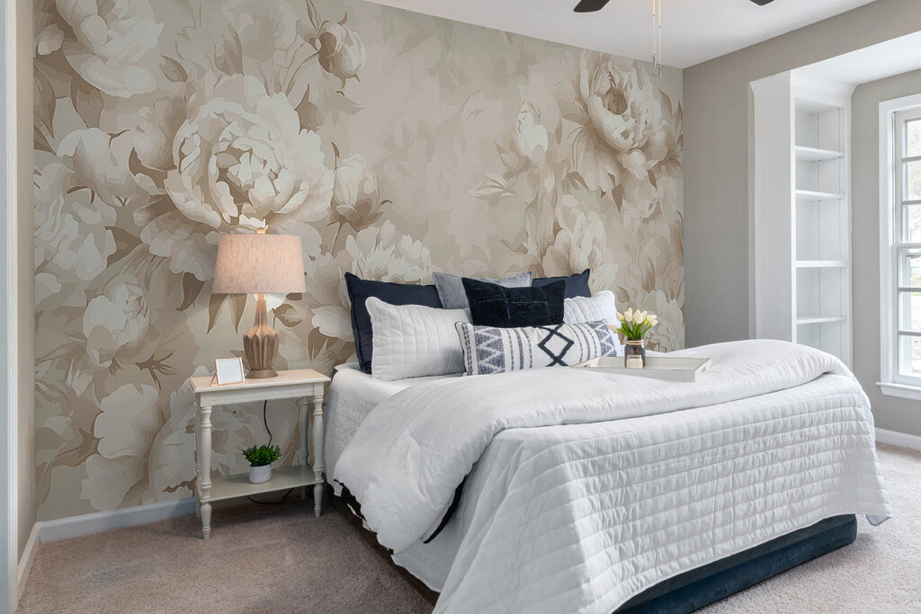 White flower branches — interior 1
