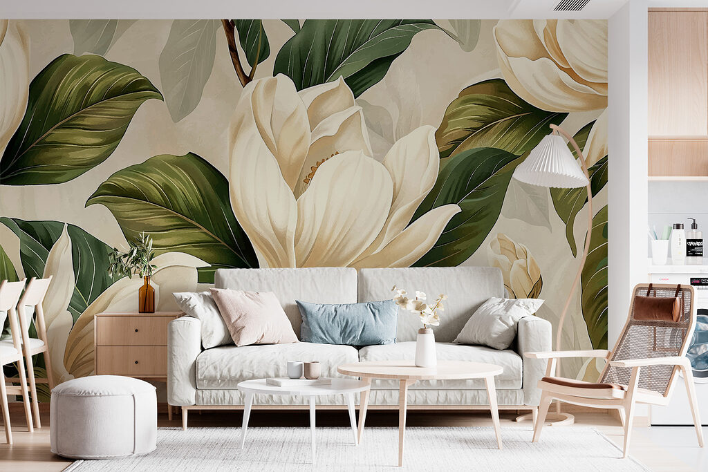 Magnolia Embrace in an interior