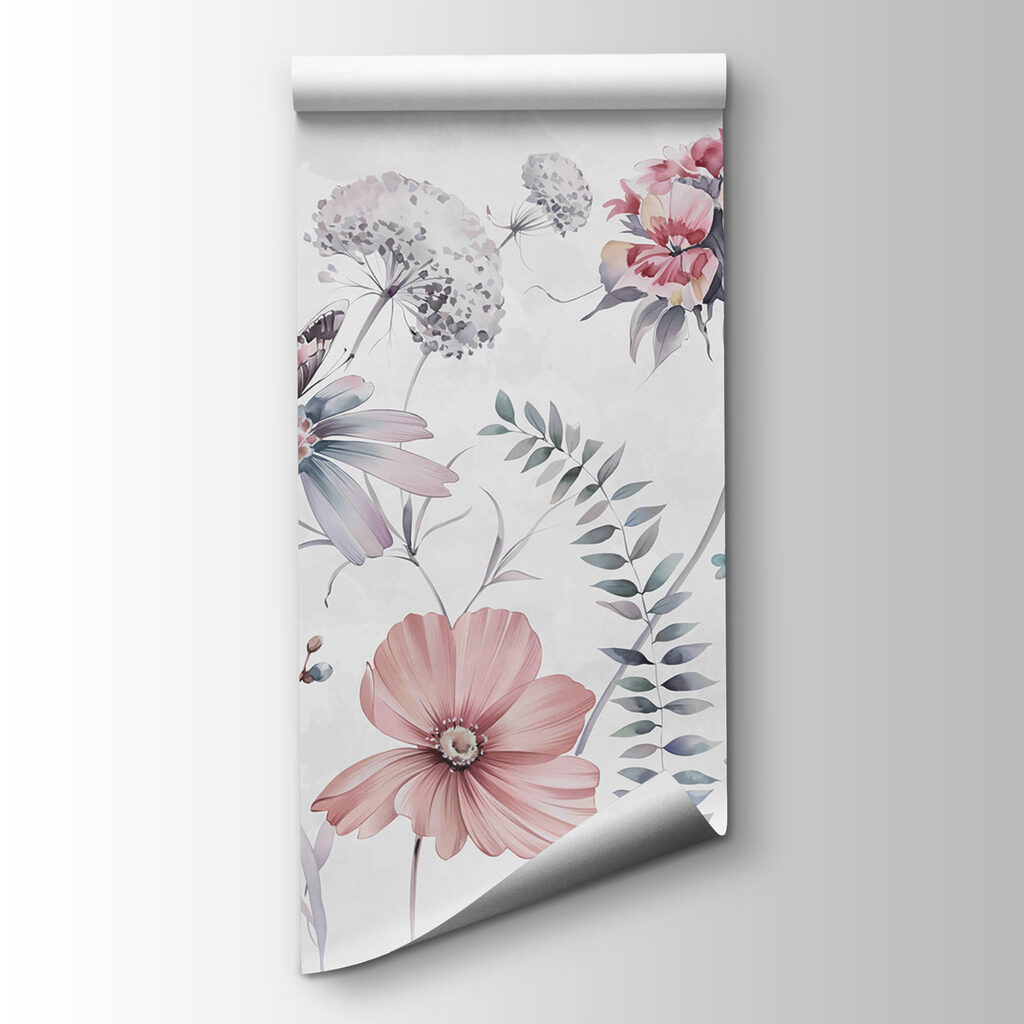 Wildflowers with a butterfly — product view