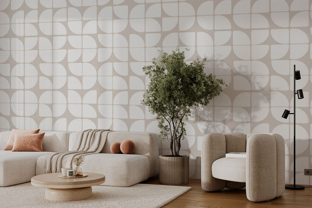 Little Geometric Petals — interior 2
