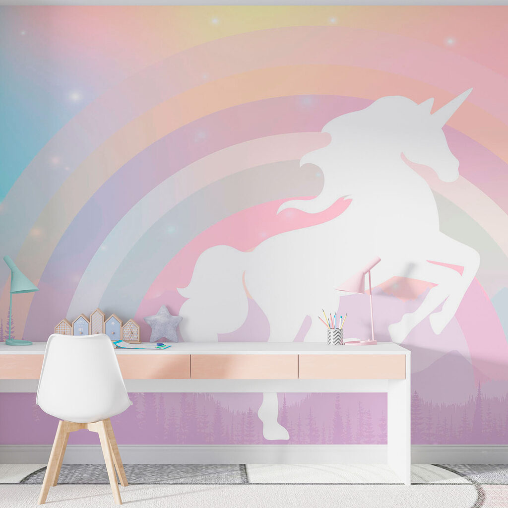 Unicorn before a rainbow — interior 2