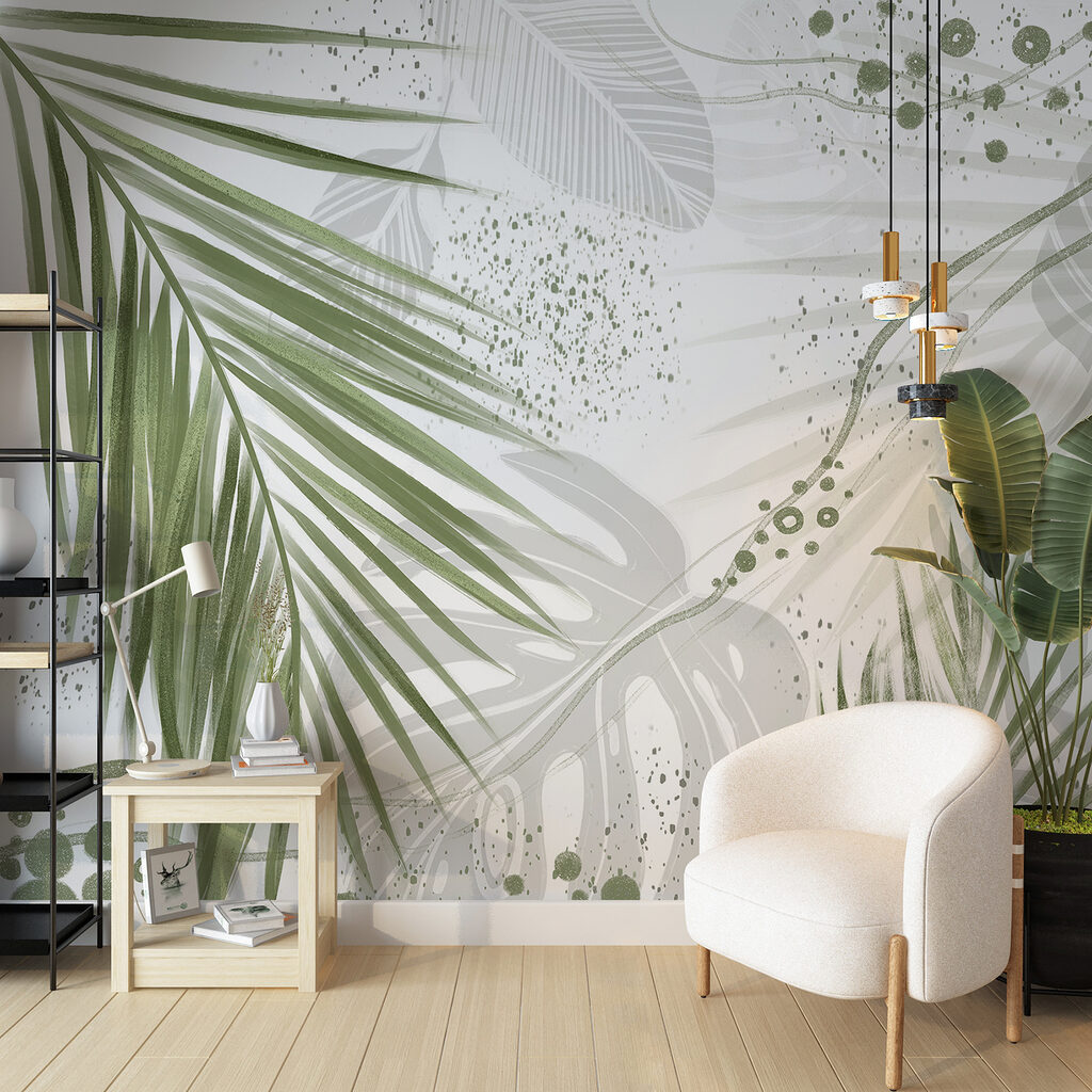 Palm and Monstera — interior 3