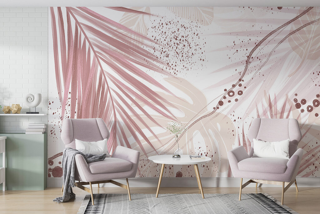 Palm and Monstera — interior 2