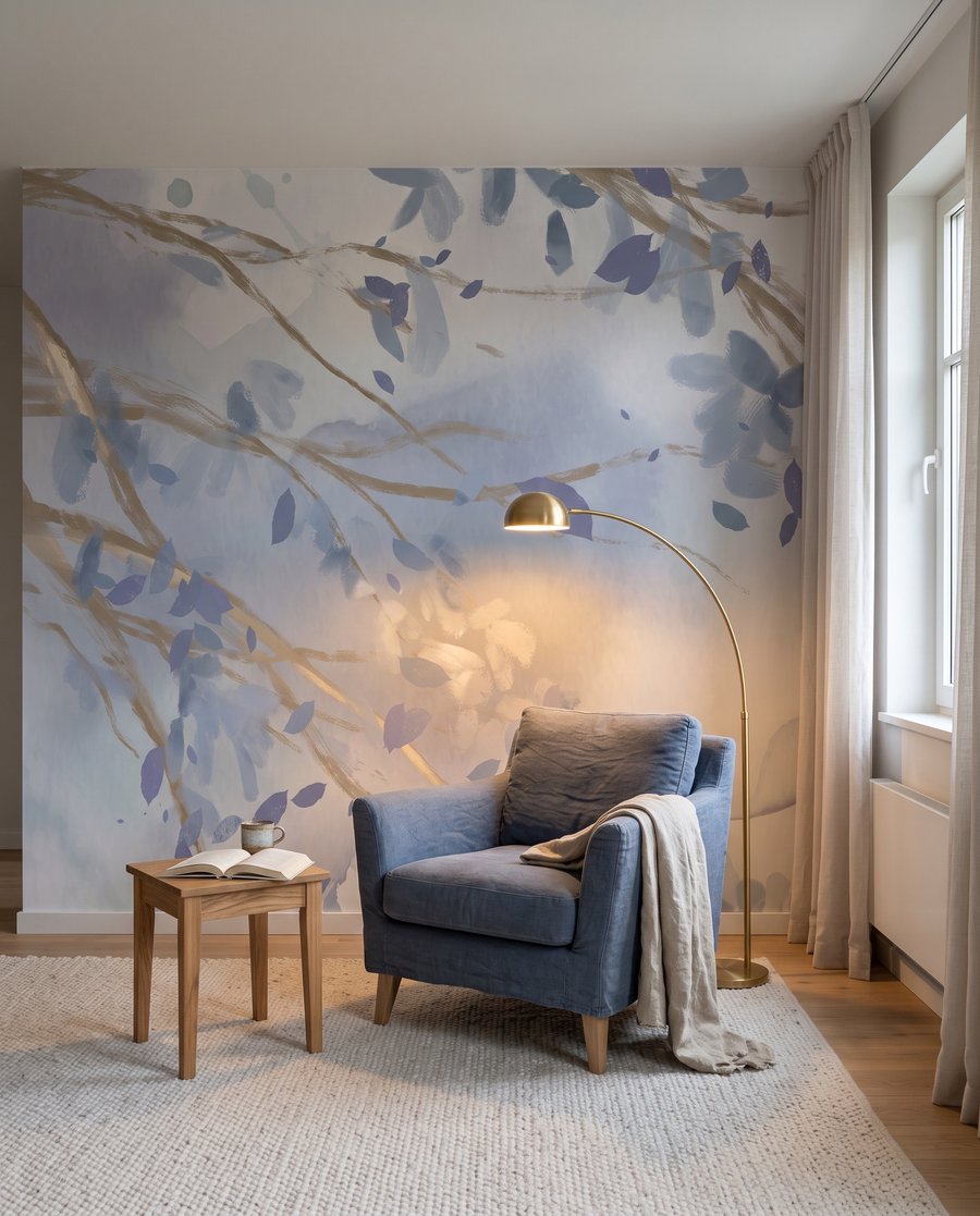 Branches in Blue — interior 3