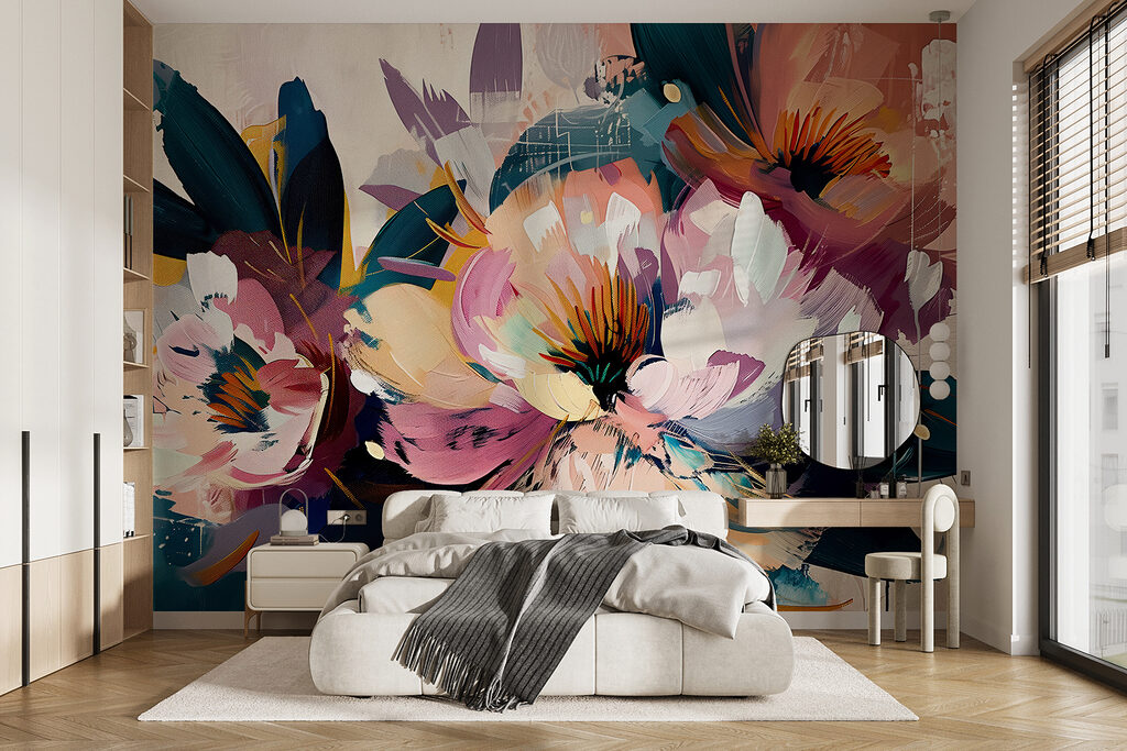 Painter's Bouquet in an interior