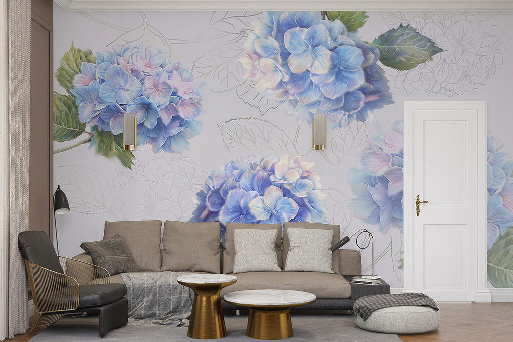 Hydrangea Sprigs — interior 4