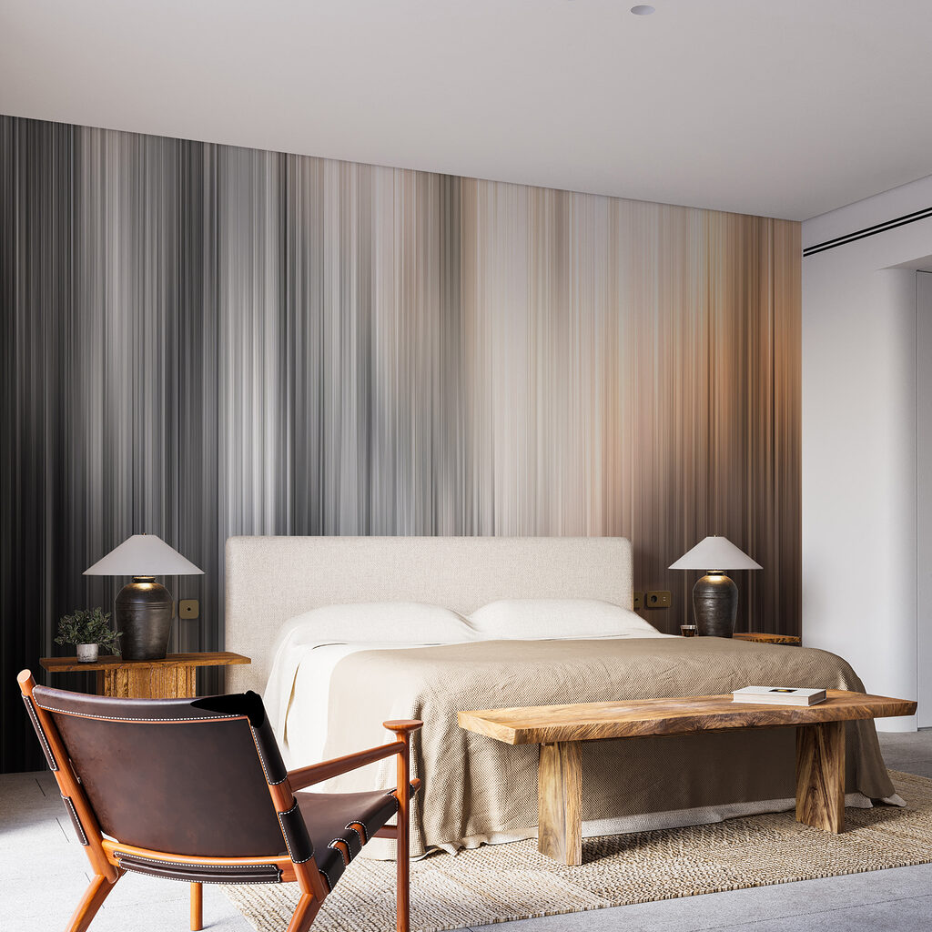Fine light stripes — interior 1