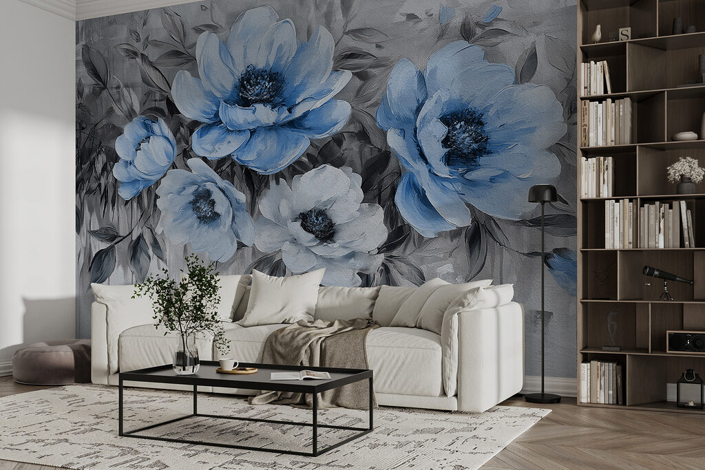 Painted Poppy Bouquet — interior 2