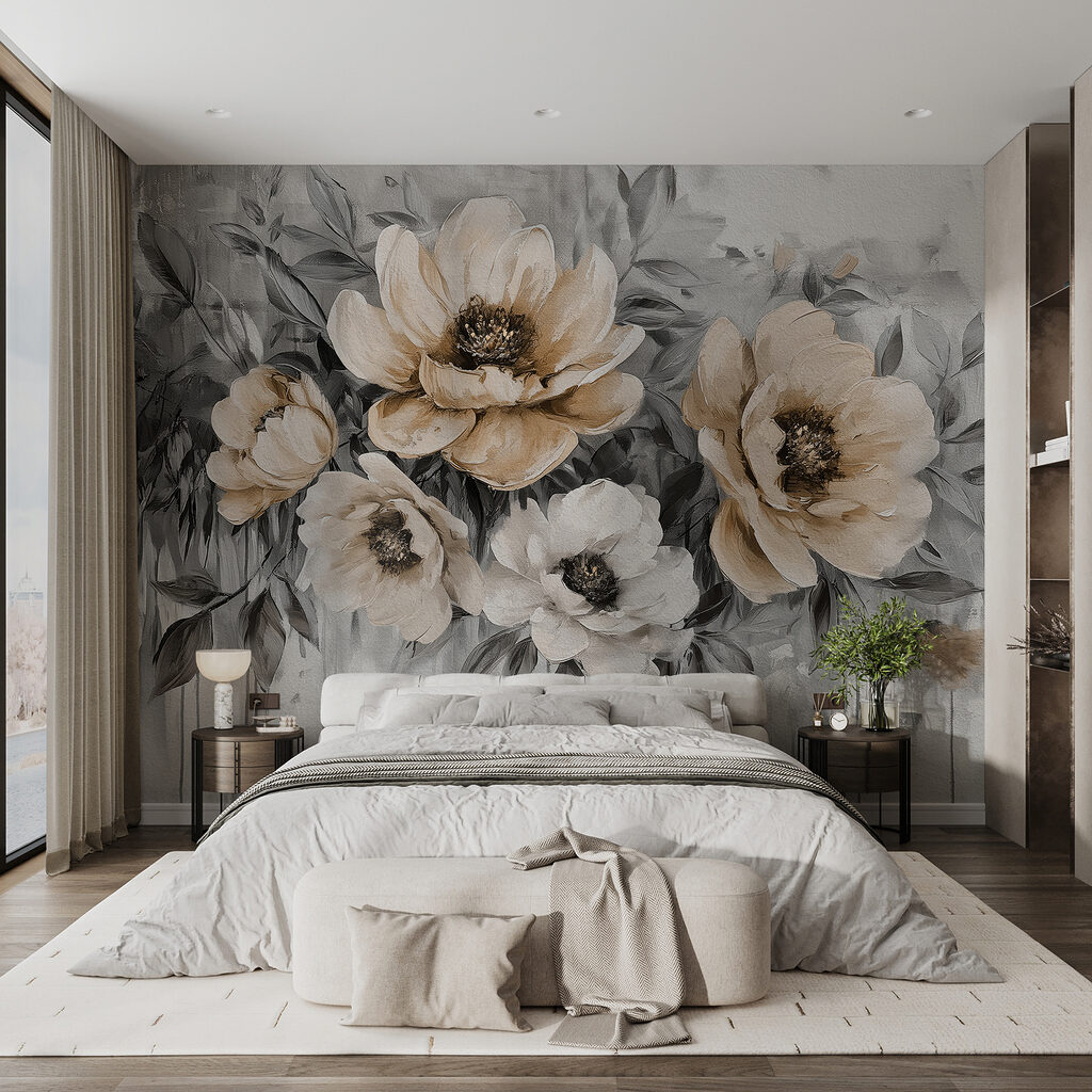 Painted Poppy Bouquet — interior 1