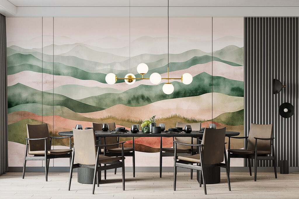 Watercolour Hill Bands — interior 2