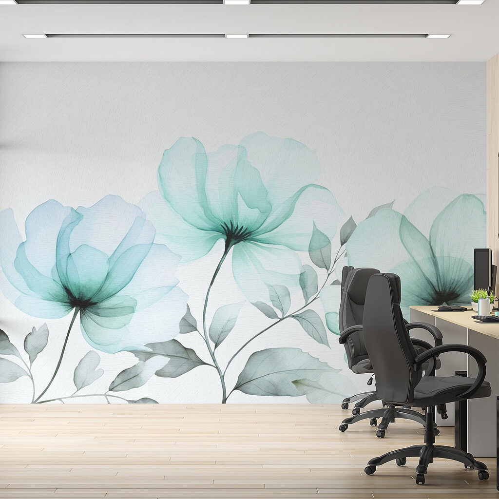 Petals in Clear Water — interior 2