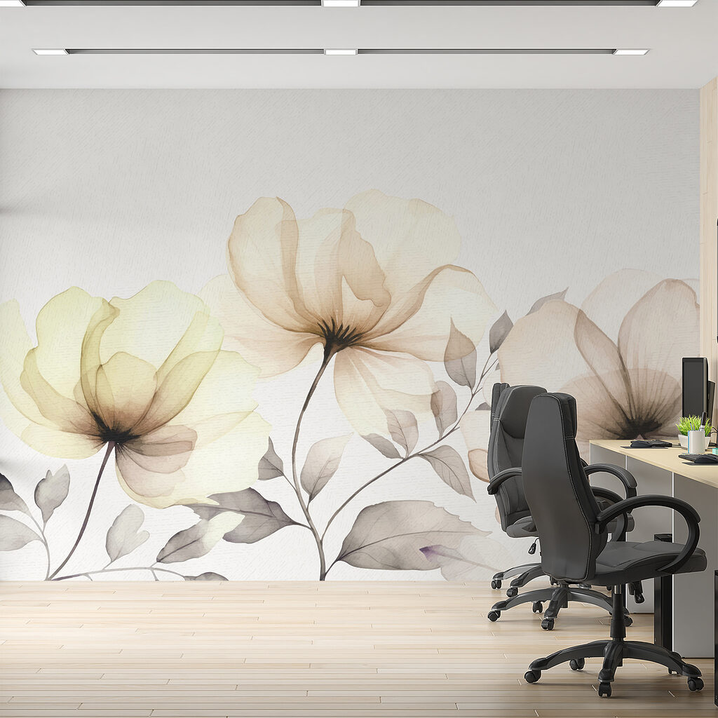 Petals in Clear Water — interior 2