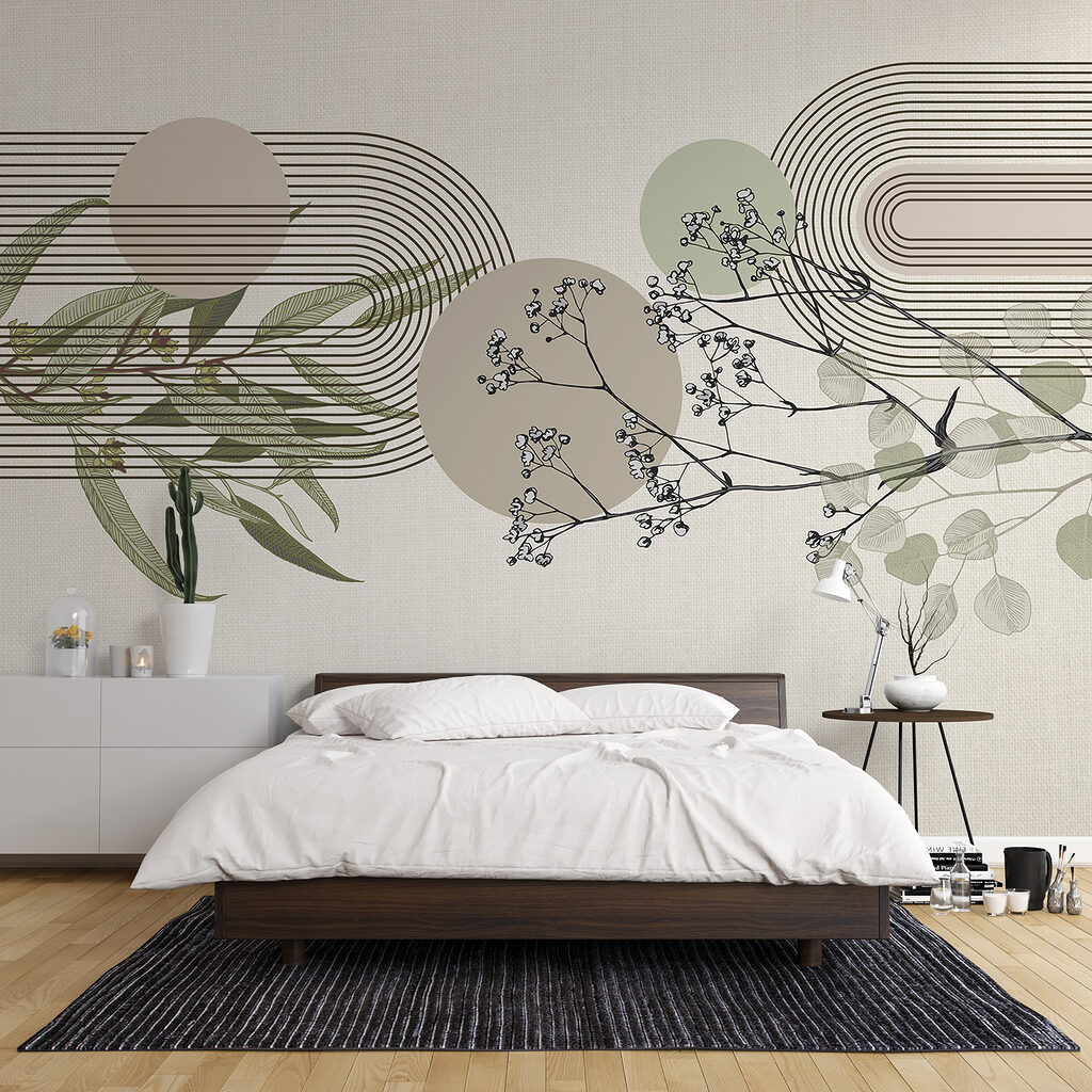 Botanical Balance in an interior