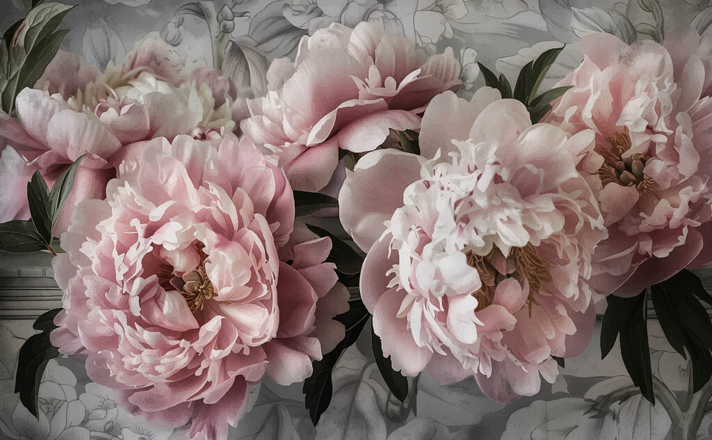 Peony Pause — full design