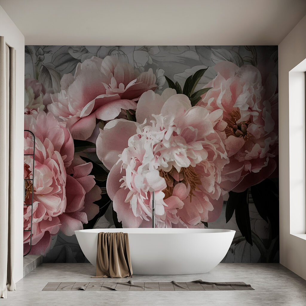 Peony Pause in an interior