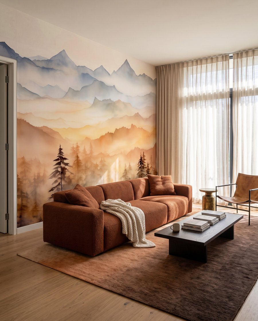 Mountain Afterglow — interior 2