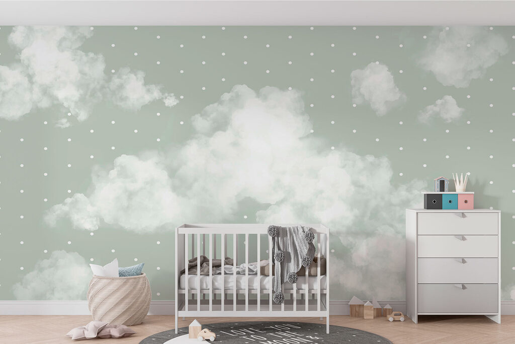 Cloud Confetti in an interior