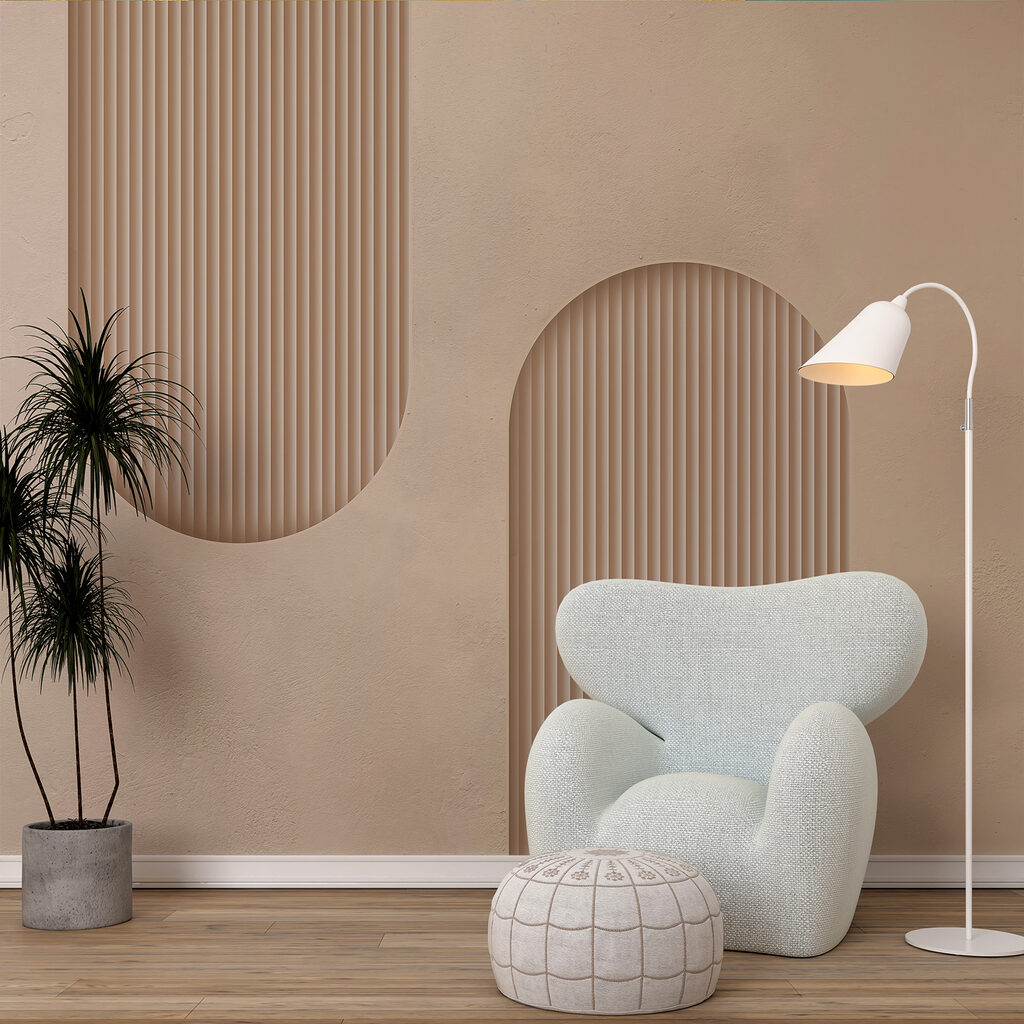 Two ribbed bands — interior 1