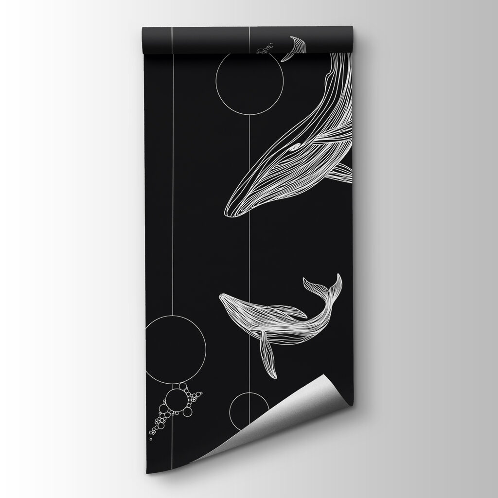 Whale Linework — product view