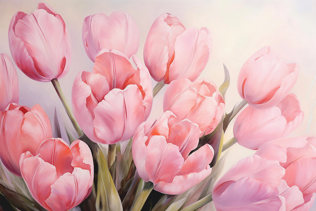 Tulip Gathering — full design