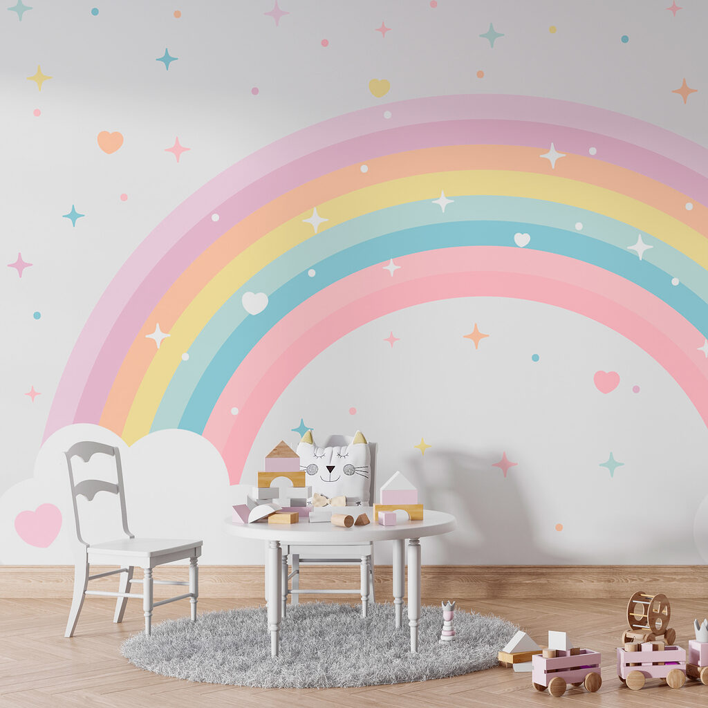 Rainbow Wishes in an interior