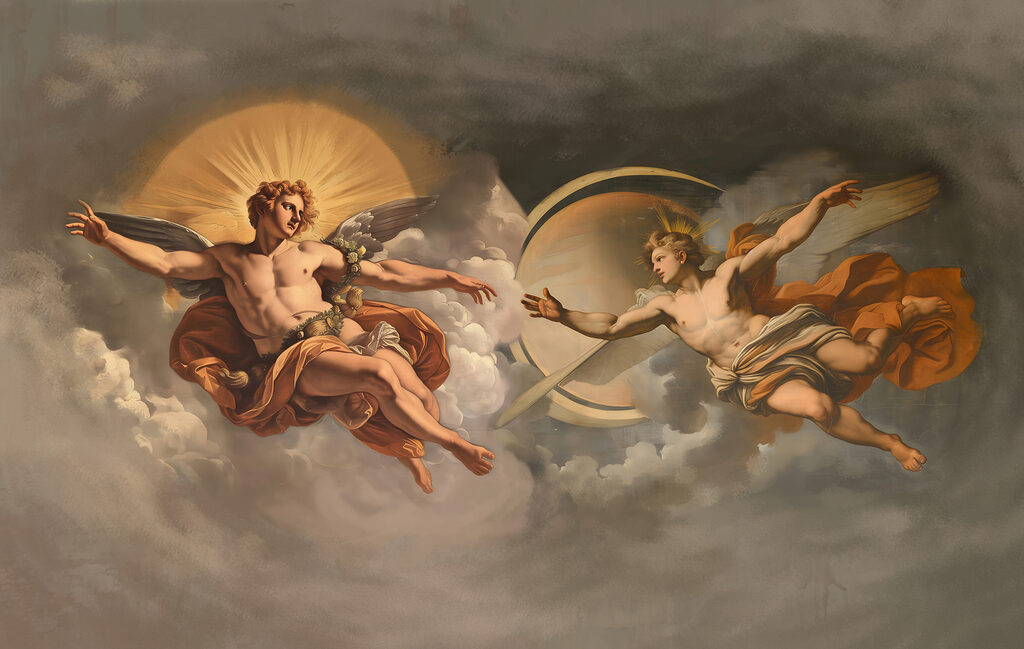 Angels in the Clouds — full design