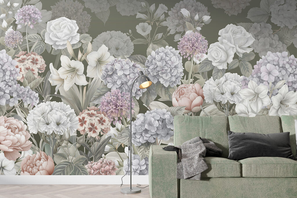 Garden Flower Tapestry — interior 3