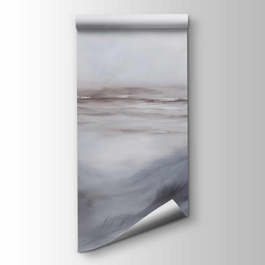 Misty coastal dunes — product view