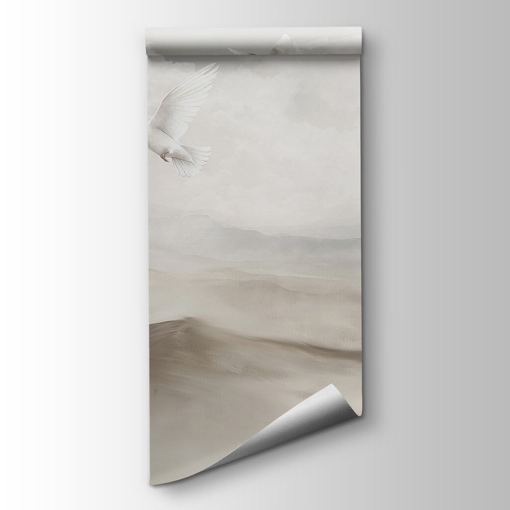 Birds Above Cloudy Hills — product view