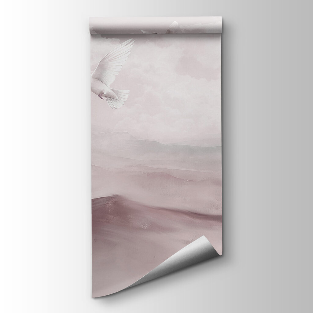Birds Above Cloudy Hills — product view