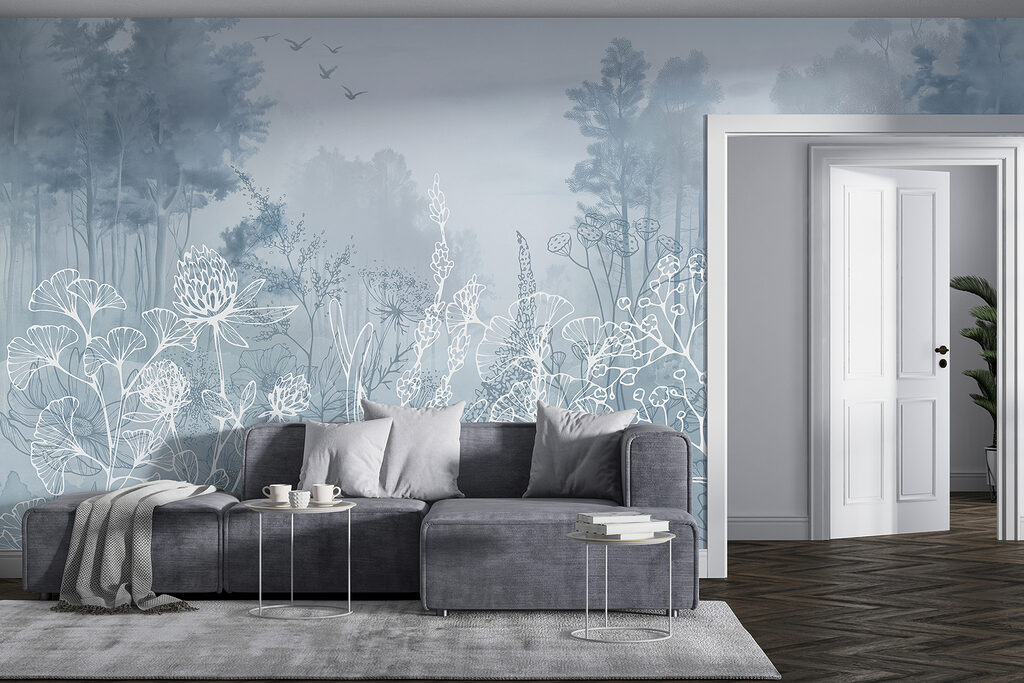 Woodland Meadow in Ink — interior 2