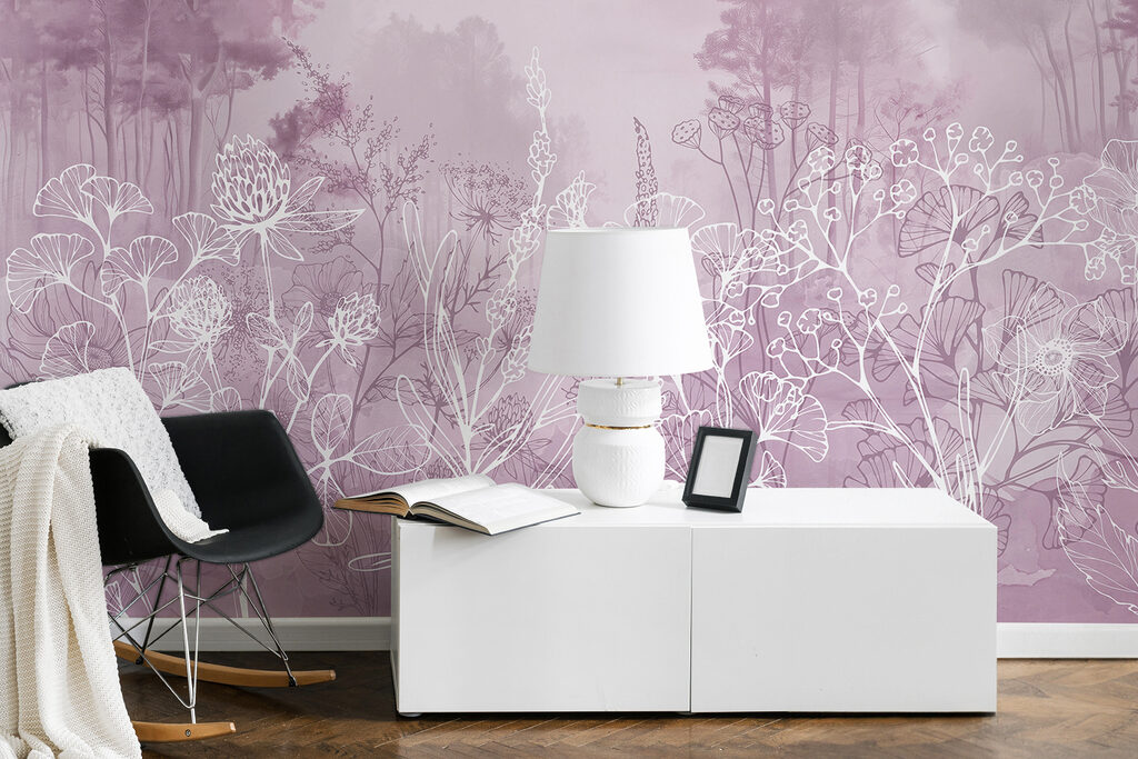 Woodland Meadow in Ink — interior 4