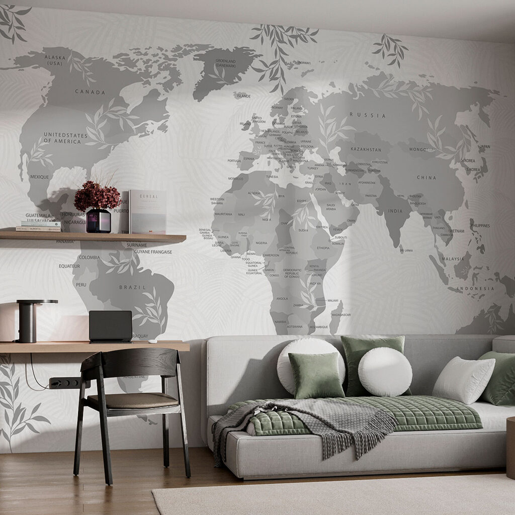World Map Branches — interior 2